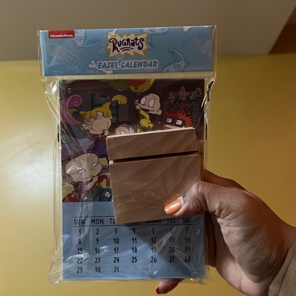 Nickelodeon rugrats easel calendar